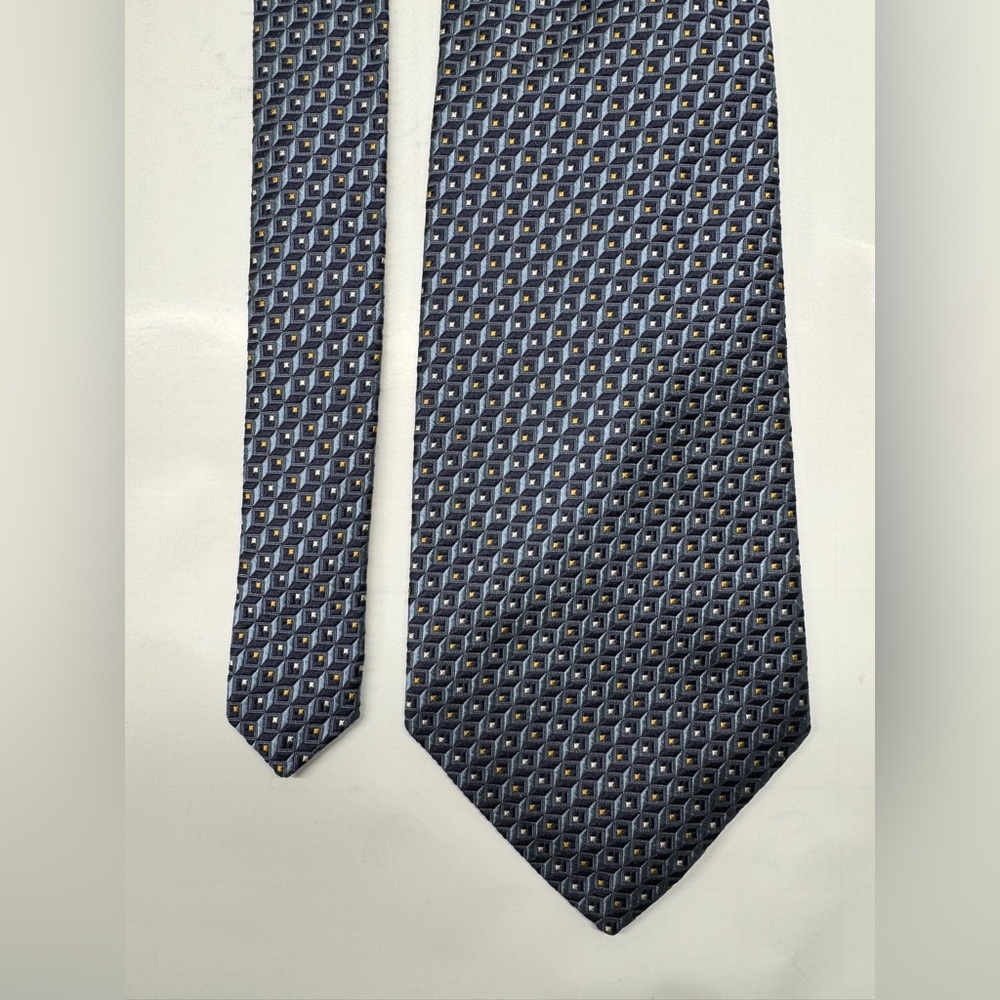 Robert Talbott Blue Geometric Patterned Men's Tie… - image 2